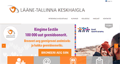 Desktop Screenshot of keskhaigla.ee